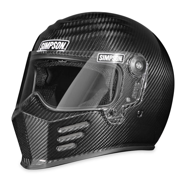 SIMPSON MOTORCYCLE OUTLAW BANDIT HELMET CARBON FIBER