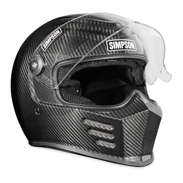 SIMPSON MOTORCYCLE OUTLAW BANDIT HELMET CARBON FIBER